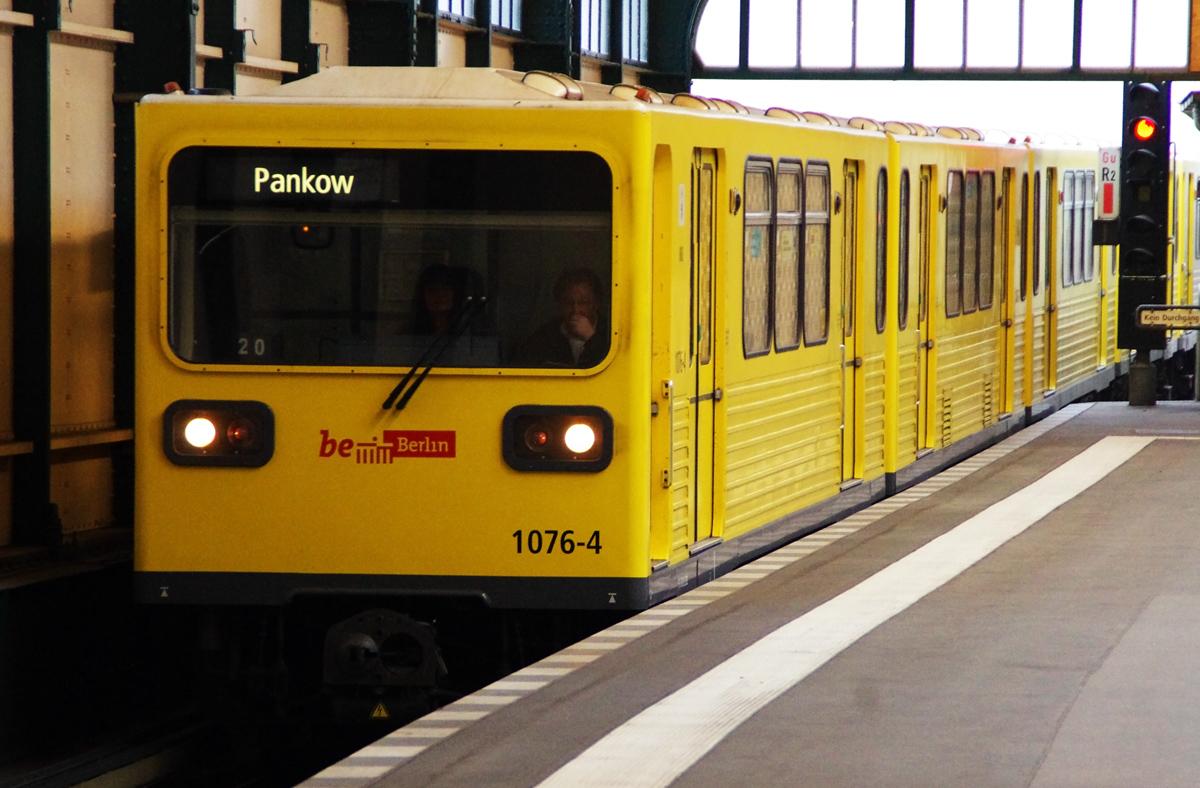 Берлин, BVG GI/1E № 1076-4