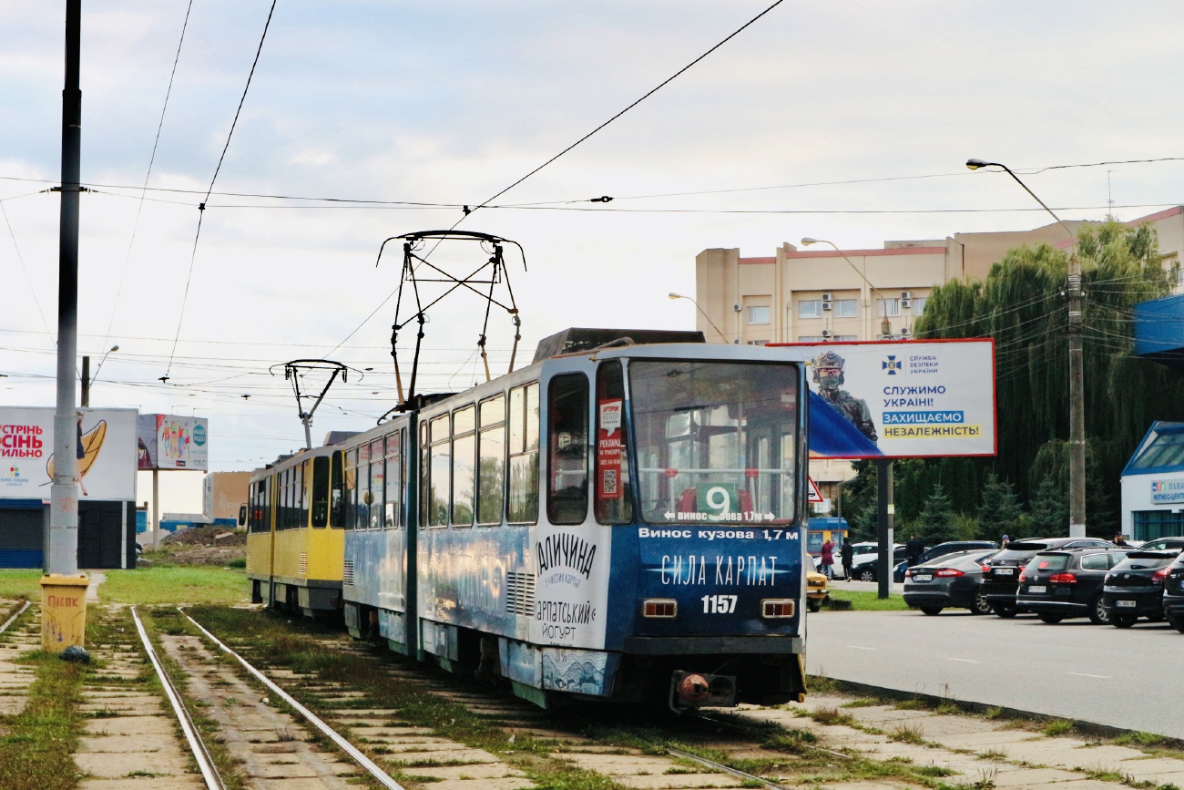 Lviv, Tatra KT4D č. 1157