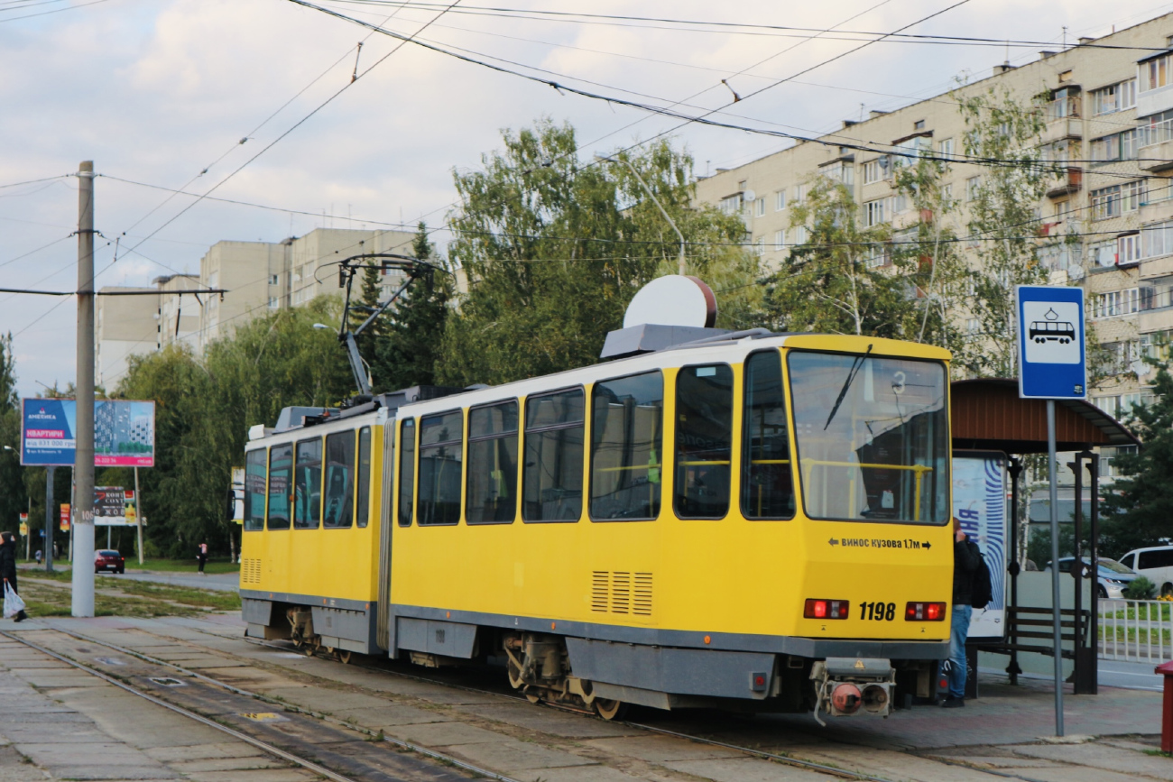 Львов, Tatra KT4DM № 1198