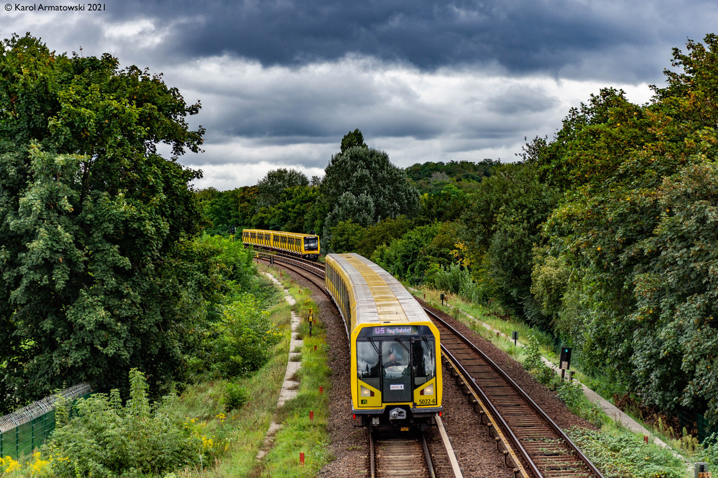 Берлин, BVG H97 № 5022-6