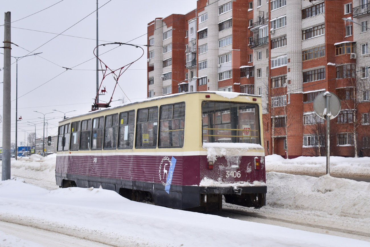 Нижний Новгород, 71-605 (КТМ-5М3) № 3406