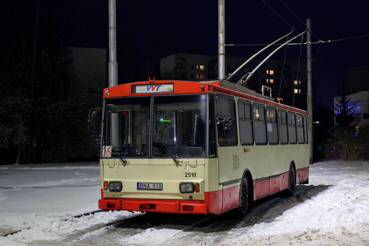 Vilnius, Škoda 14Tr02/6 Nr. 2510 Vilnius, Škoda 14Tr02/6 Nr. 2510
