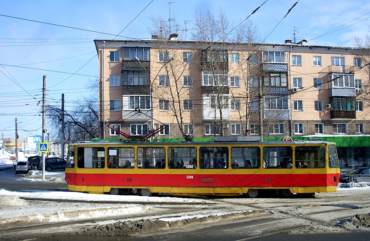 Barnaul, Tatra T6B5SU Nr 3206