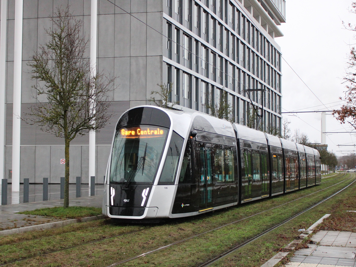 Люксембург, CAF Urbos 3 № 106