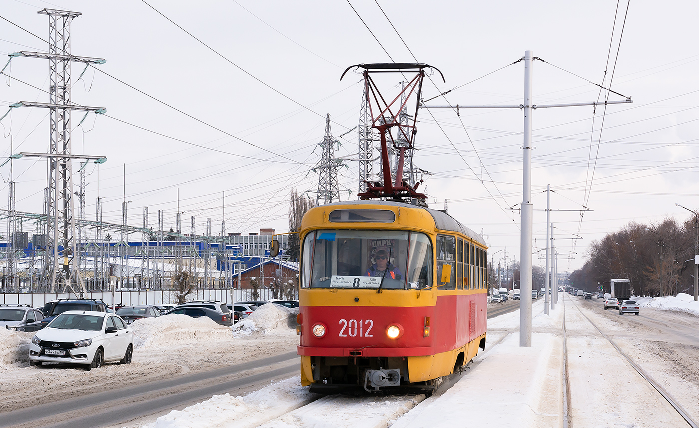 Уфа, Tatra T3D № 2012