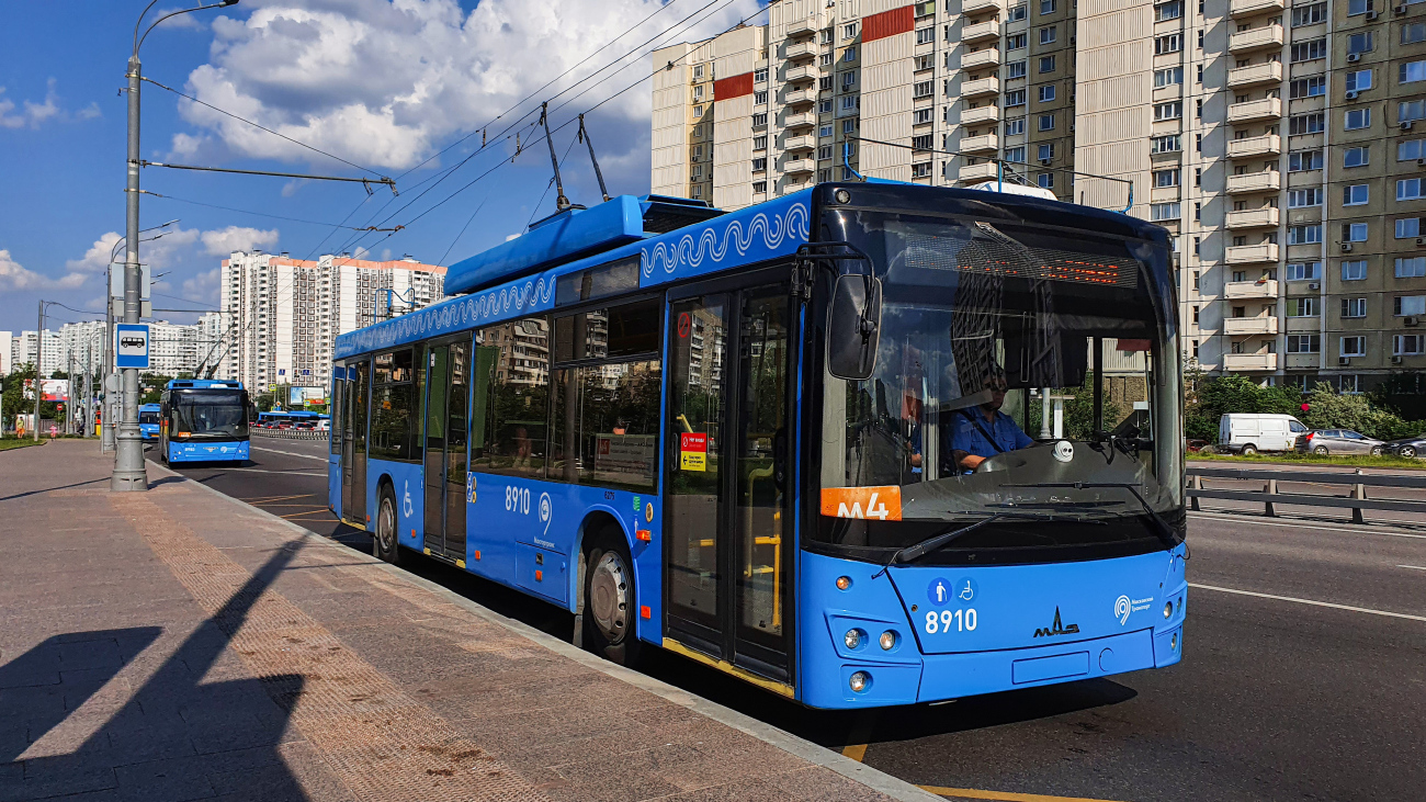 Москва, СВАРЗ-МАЗ-6275 № 8910
