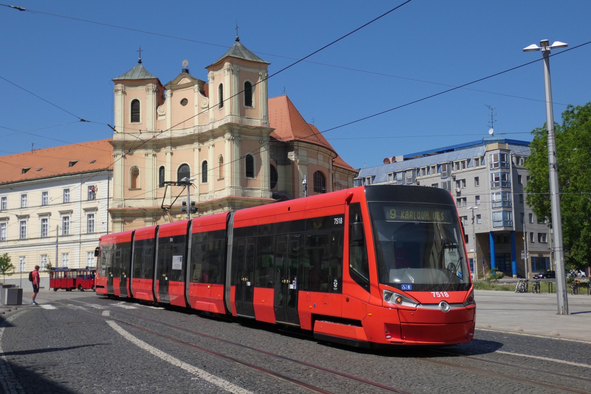 Братислава, Škoda 30T ForCity Plus № 7518