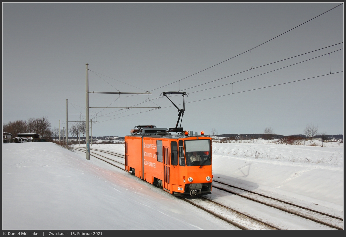 Цвиккау, Tatra KT4DMC № 200