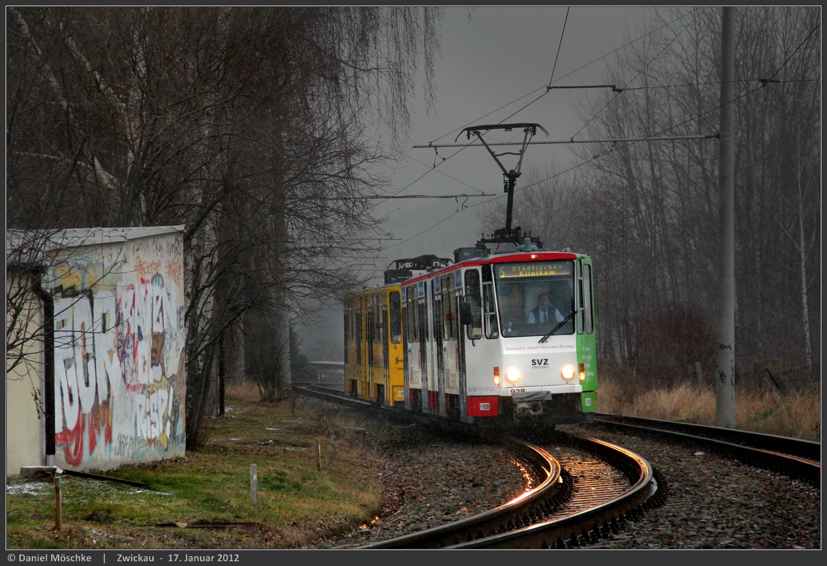 Цвиккау, Tatra KT4DMC № 928