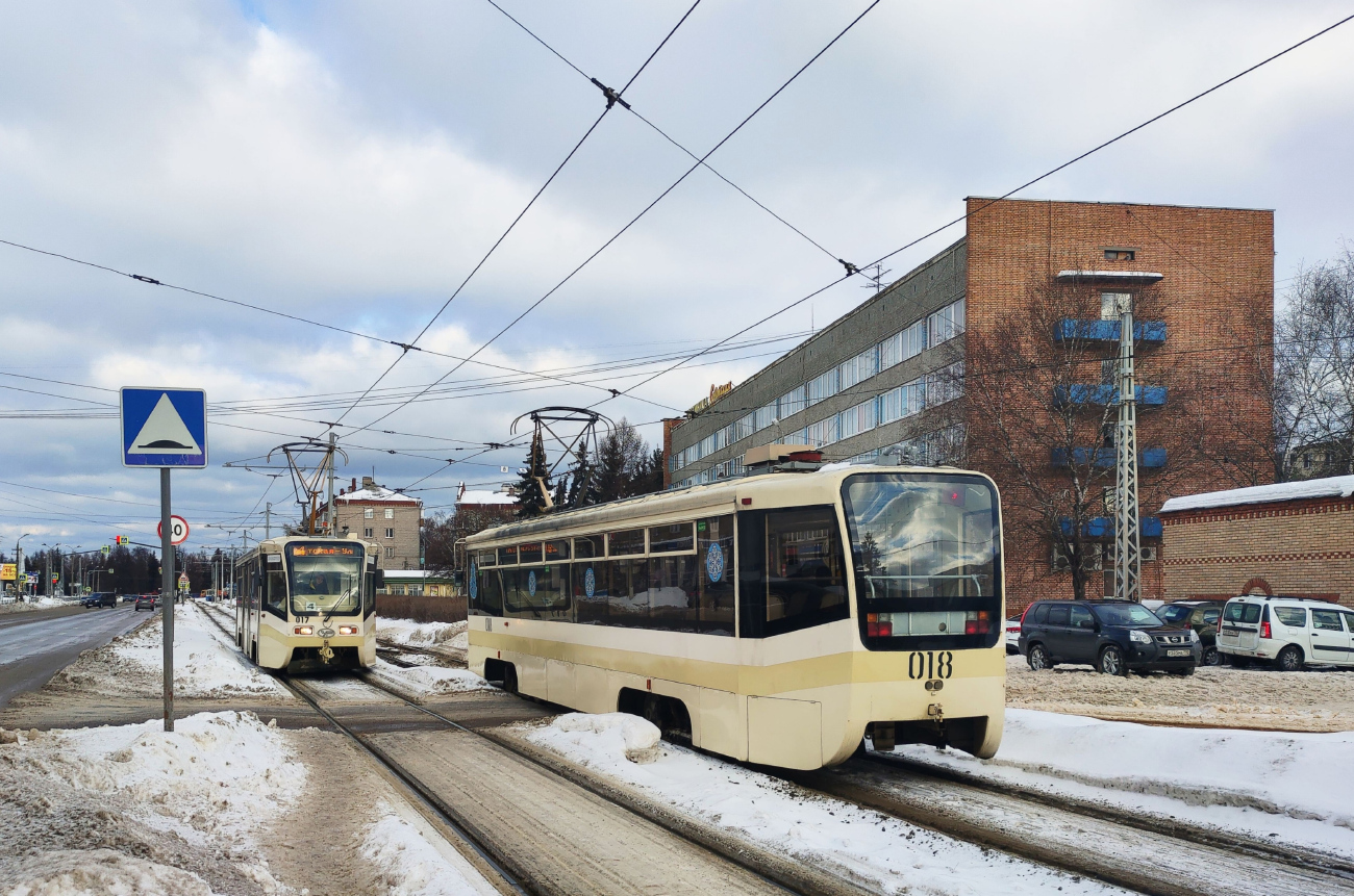 Коломна, 71-619КТ № 018; Коломна, 71-619КТ № 017