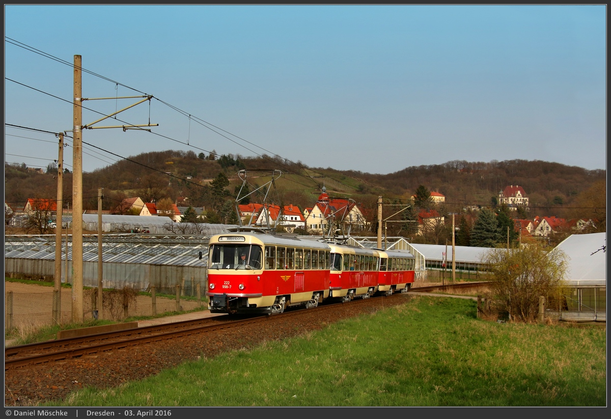 Dresden, Tatra T4D č. 222 998 (201 315)