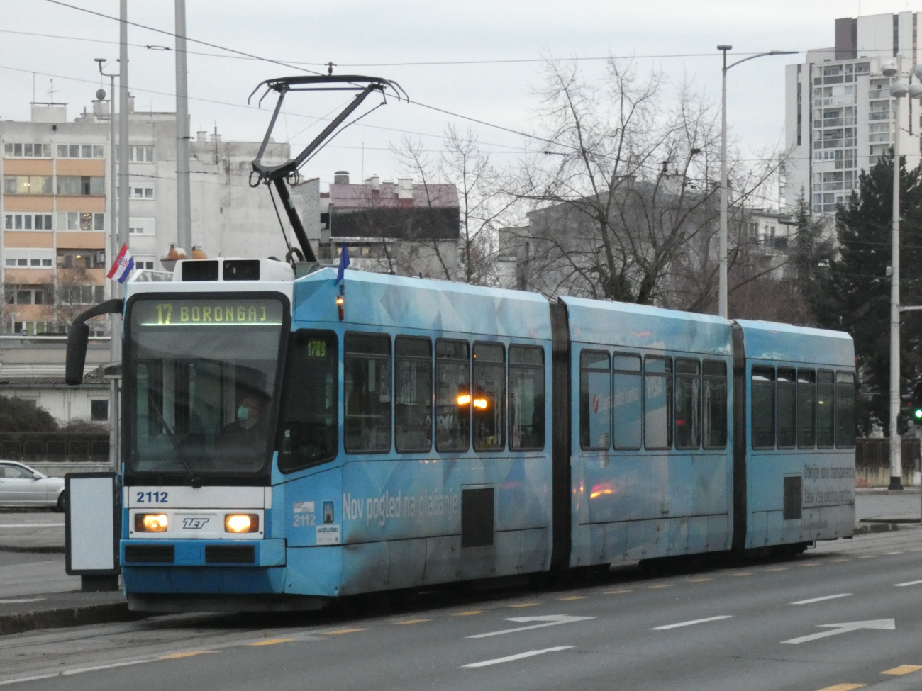 Загреб, Končar TMK 2100 № 2112