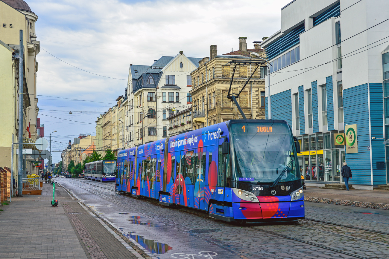 Рига, Škoda 15T ForCity Alfa Riga № 57169