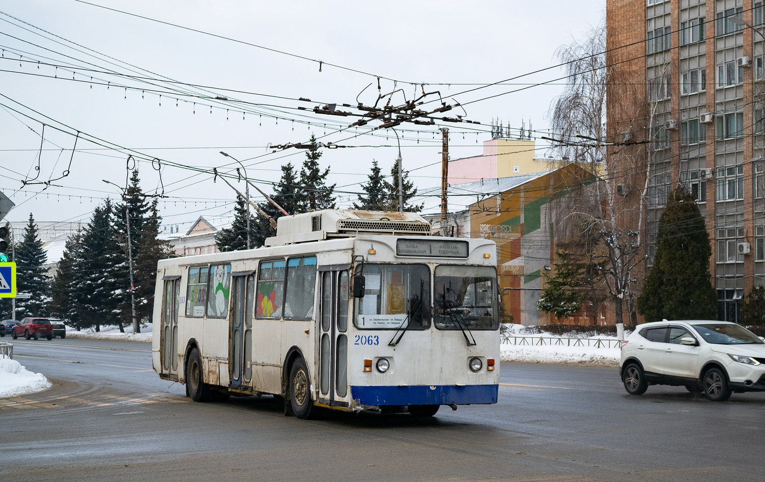 Рязань, ЗиУ-682ГМ1 (с широкой передней дверью) № 2063