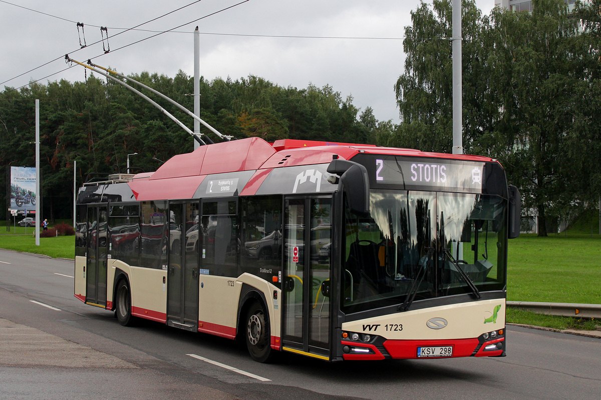 Вільня, Solaris Trollino IV 12 Škoda № 1723