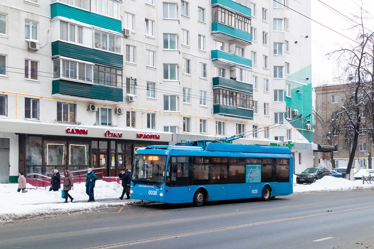 Химки, Тролза-5265.00 «Мегаполис» № 0038