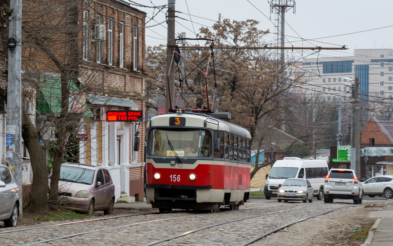 Краснодар, Tatra T3SU КВР МРПС № 156
