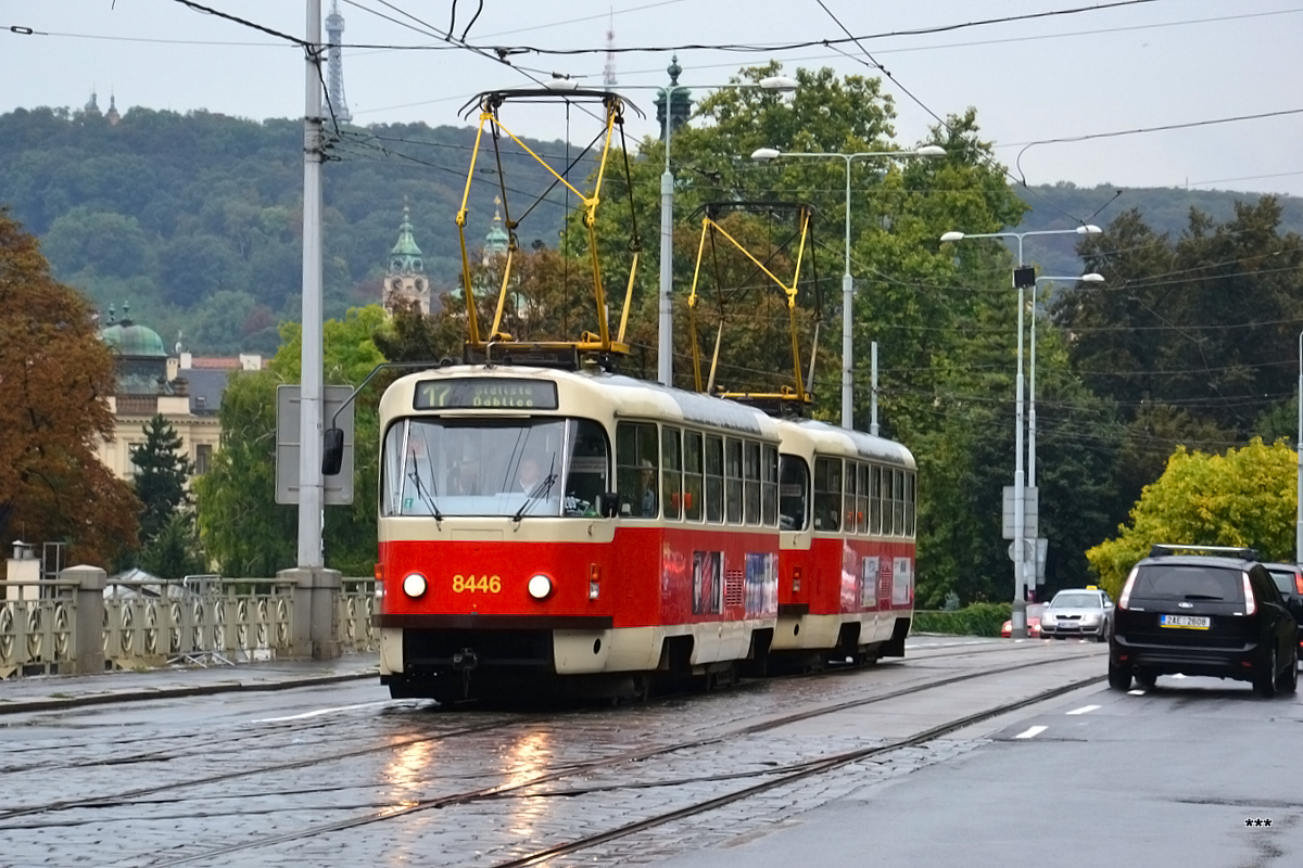 Прага, Tatra T3R.P № 8446
