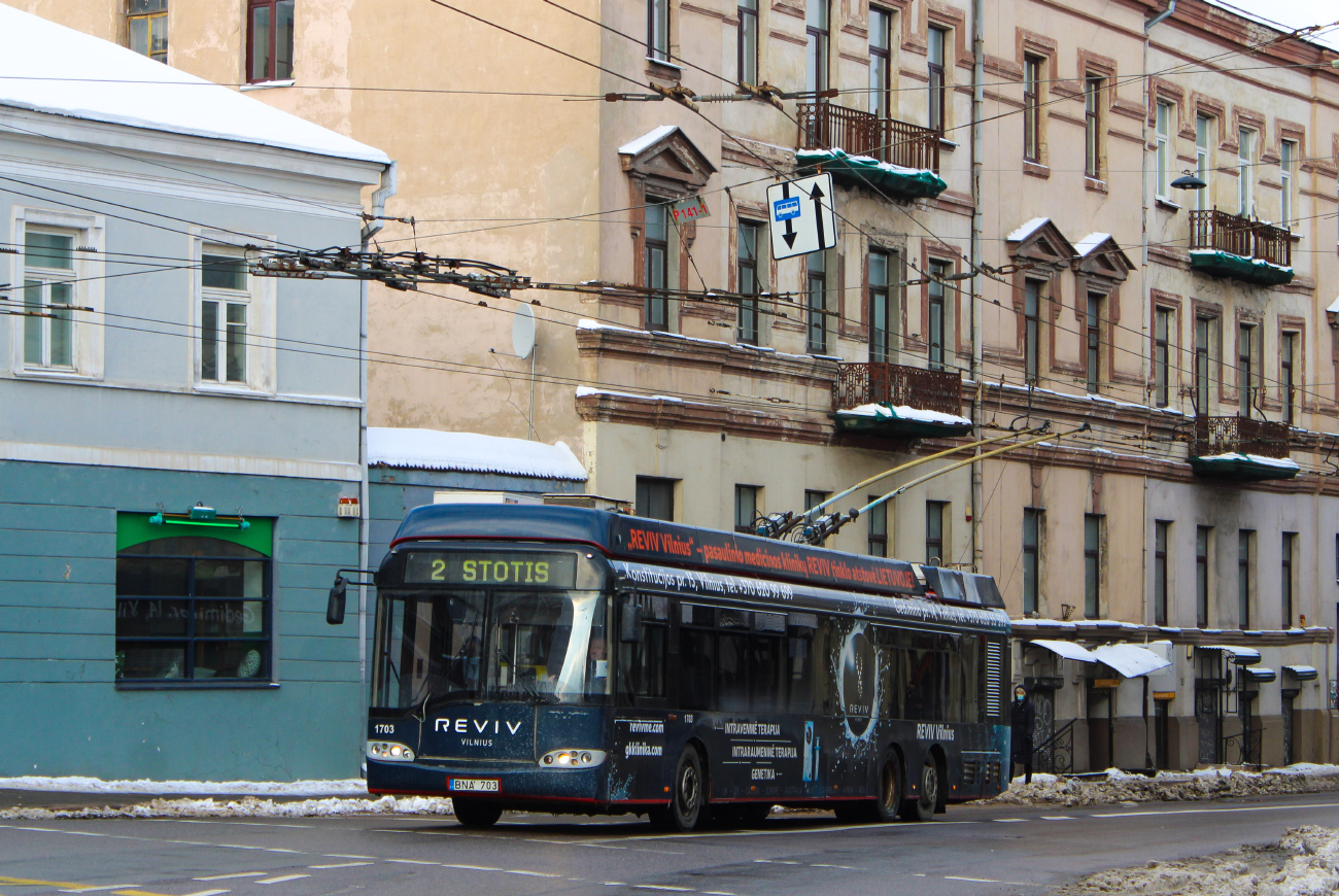 Wilno, Solaris Trollino II 15 AC Nr 1703