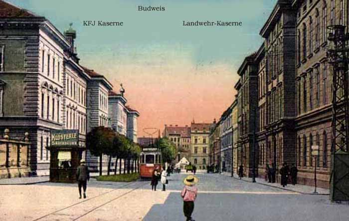 Budweis — Alte Fotos