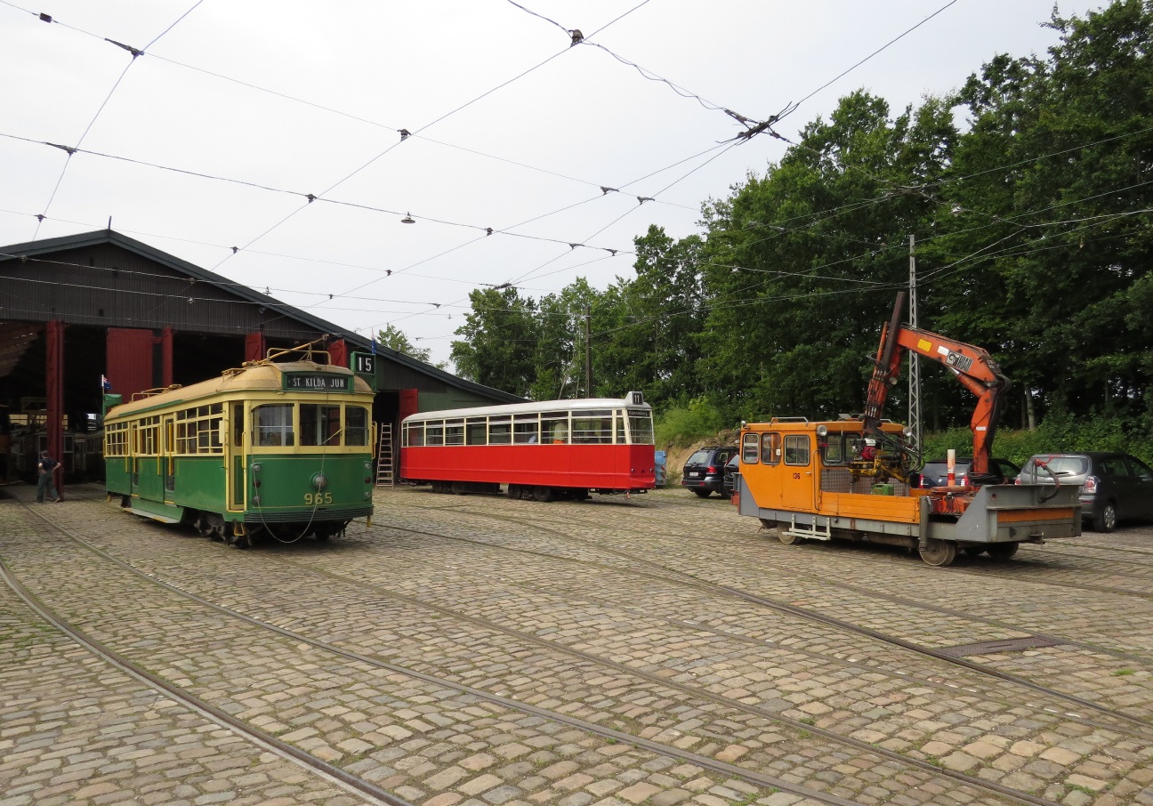 Skjoldenæsholm, MMTB W6 Class č. 965; Skjoldenæsholm, 2-axle motor car č. 136