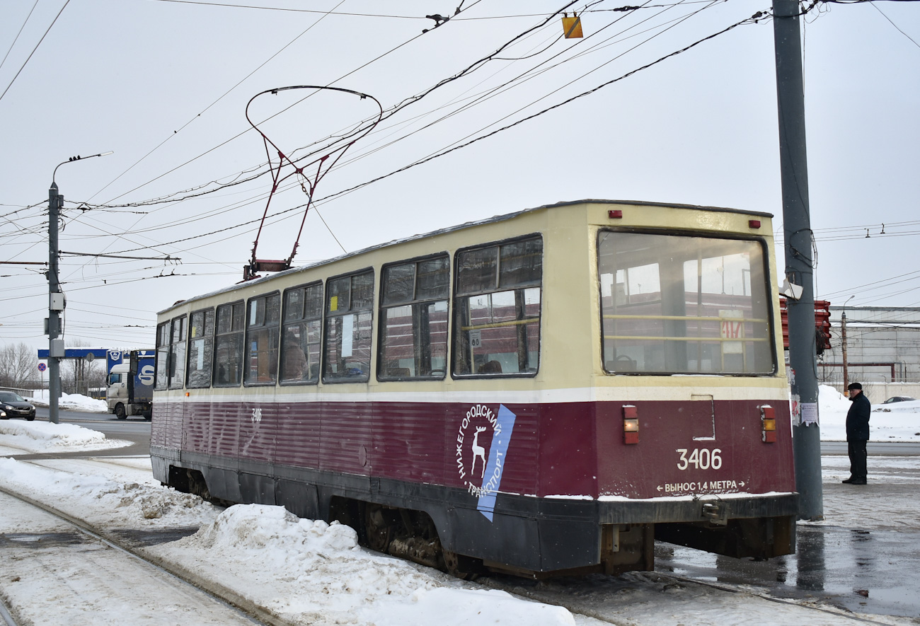 Нижний Новгород, 71-605 (КТМ-5М3) № 3406