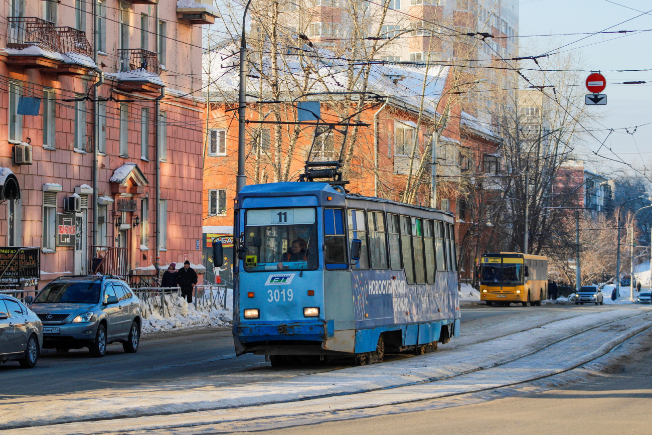 Новосибирск, 71-605 (КТМ-5М3) № 3019