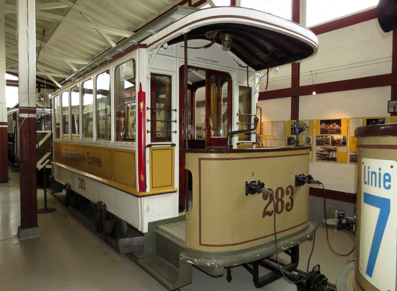 Скьолленесхольм, Двухосный прицепной вагон № 283