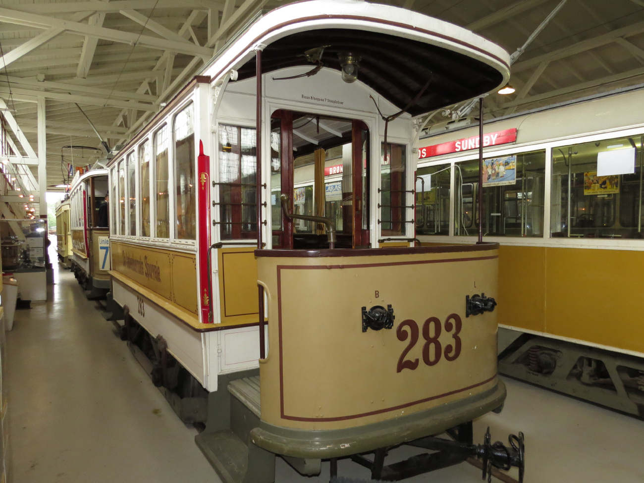 Скьолленесхольм, Двухосный прицепной вагон № 283