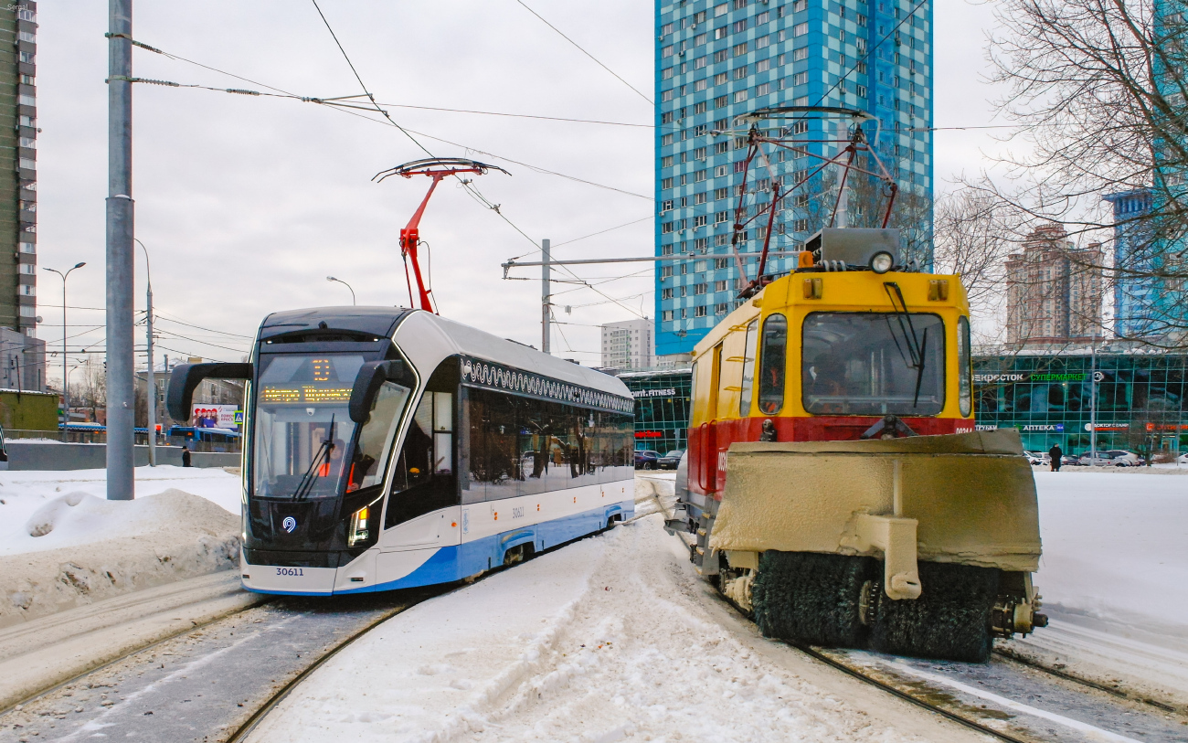 Москва, 71-911ЕМ «Львёнок» № 30611; Москва, ГС-4 (КРТТЗ) № 00314