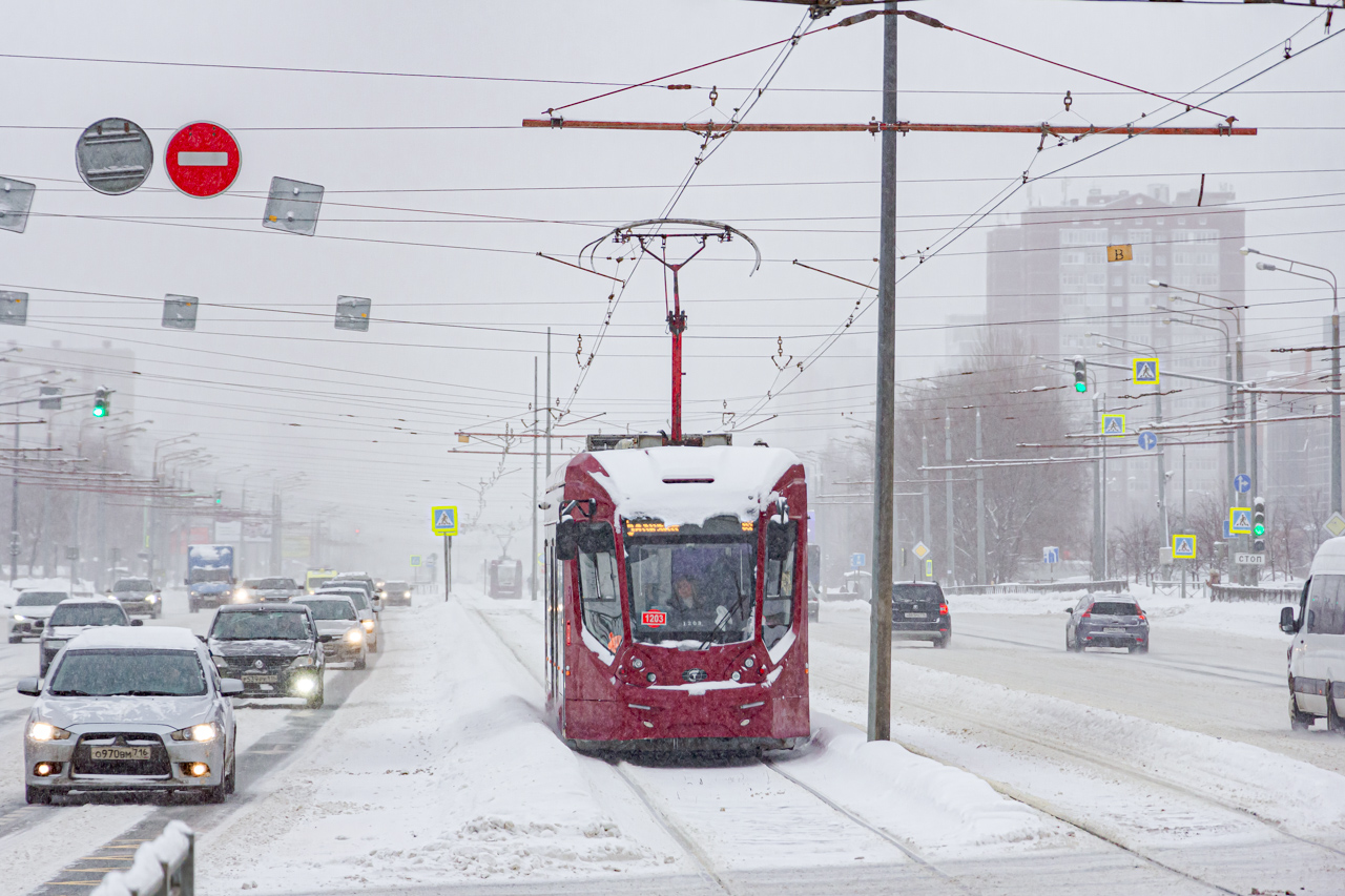 Казань, 71-911 «City Star» № 1203 Казань, 71-911 «City Star» № 1203