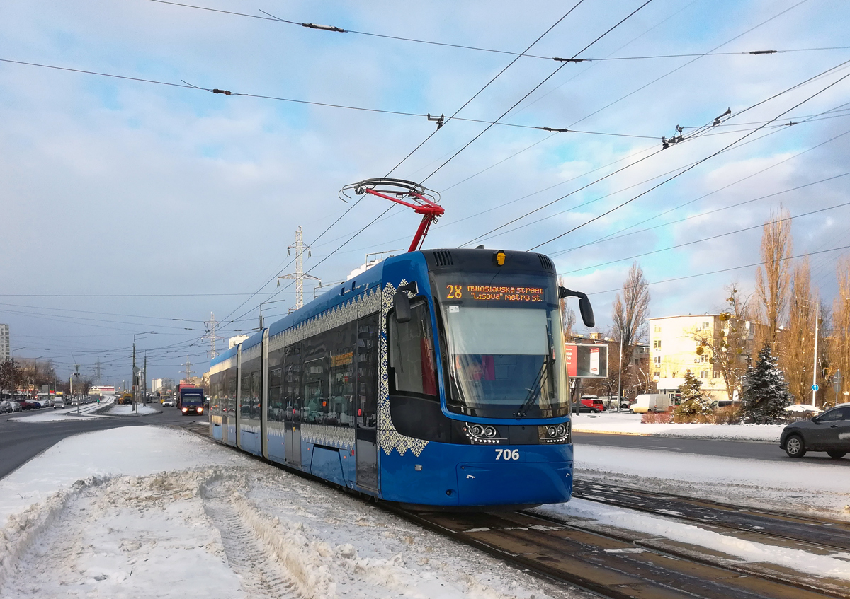 Киев, PESA 71-414К-2 (Fokstrot) № 706