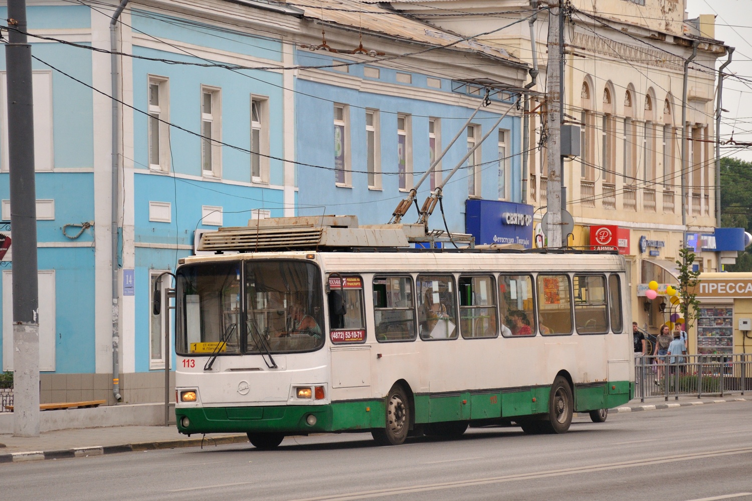 Tula, LiAZ-5280 (VZTM) # 113