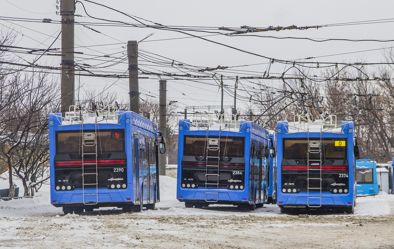 Саратов, ПКТС-6281.01 «Адмирал» № 2390; Саратов, ПКТС-6281.01 «Адмирал» № 2384; Саратов, ПКТС-6281.01 «Адмирал» № 2374