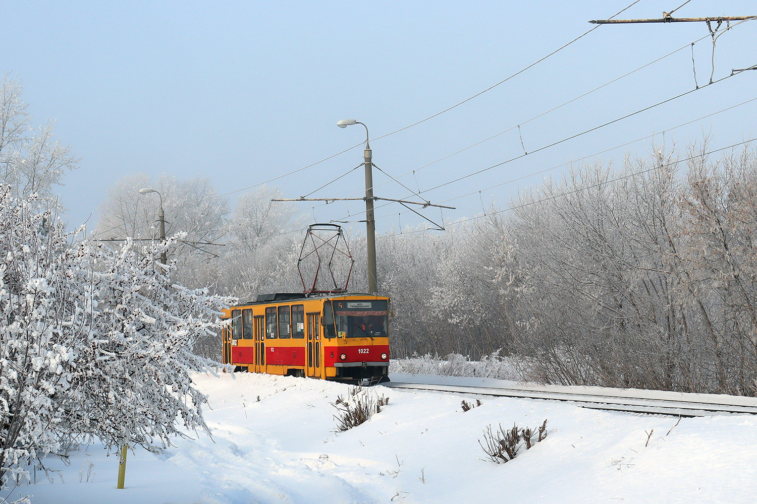 Барнаул, Tatra T6B5SU № 1022