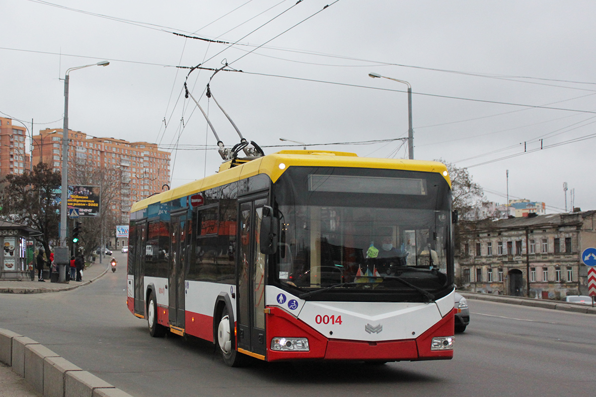 Одесса, БКМ 321 № 0014