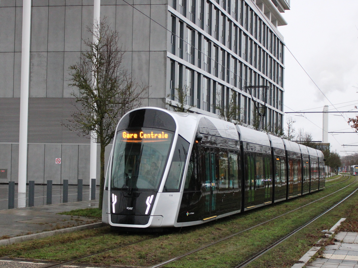 Luxemburg, CAF Urbos 3 Nr. 114