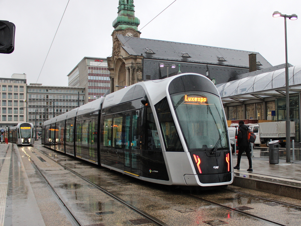 Люксембург, CAF Urbos 3 № 114