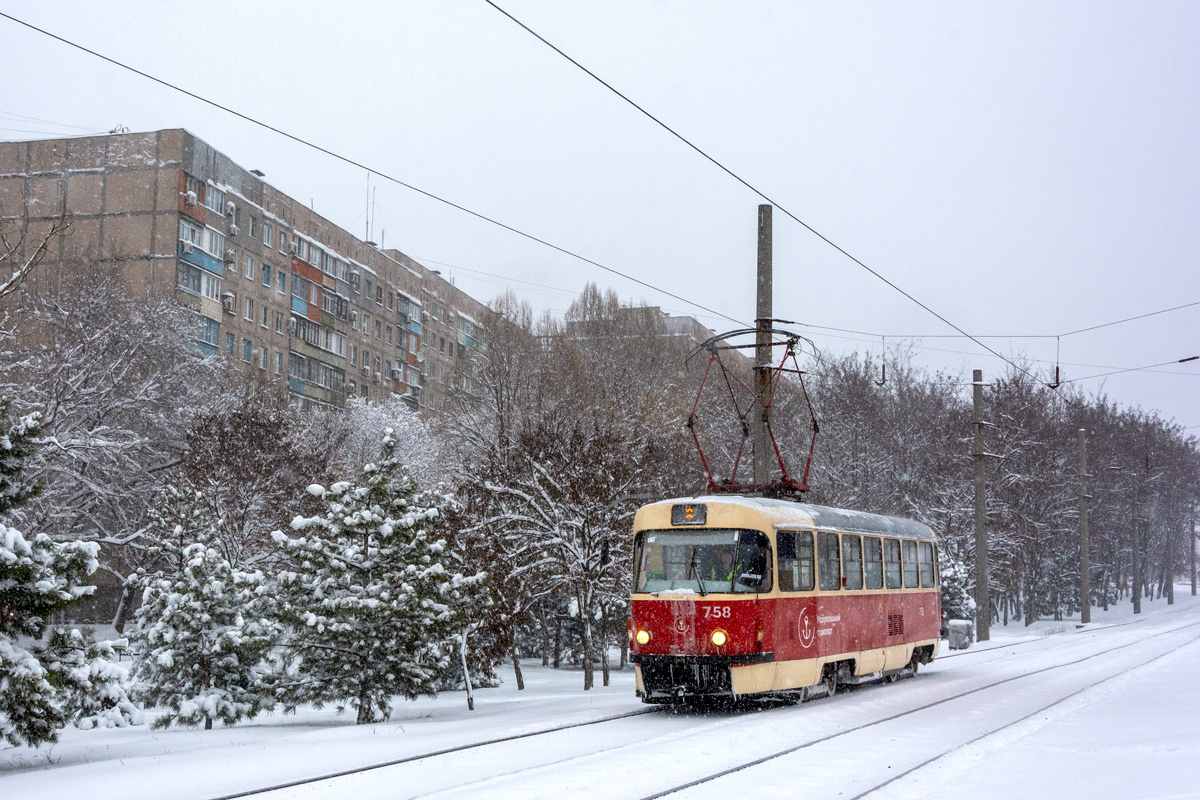 Мариуполь, Tatra T3SUCS № 758