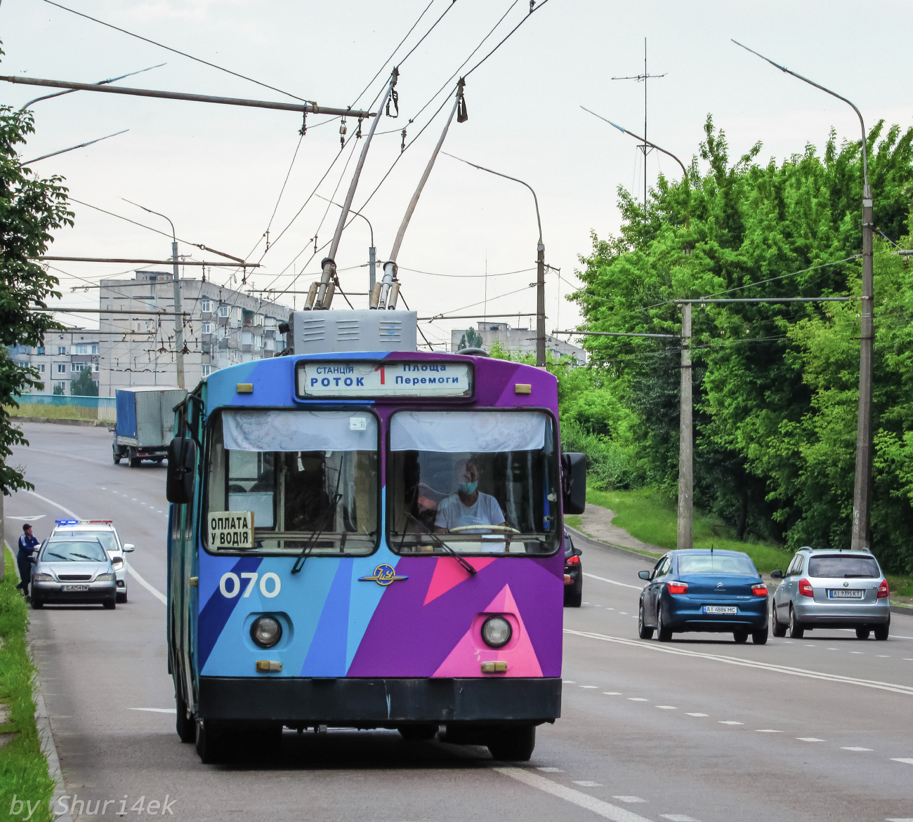 Белая Церковь, ЗиУ-682В № 070
