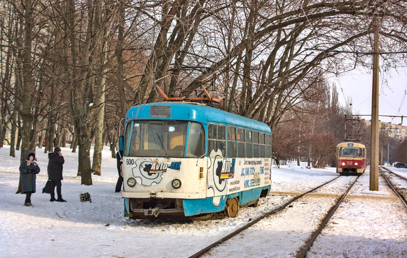 Harkov, Tatra T3SU Nr. 600; Harkov — Incidents