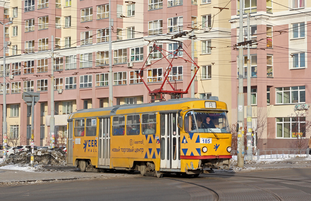 Екатеринбург, Tatra T3SU № 185