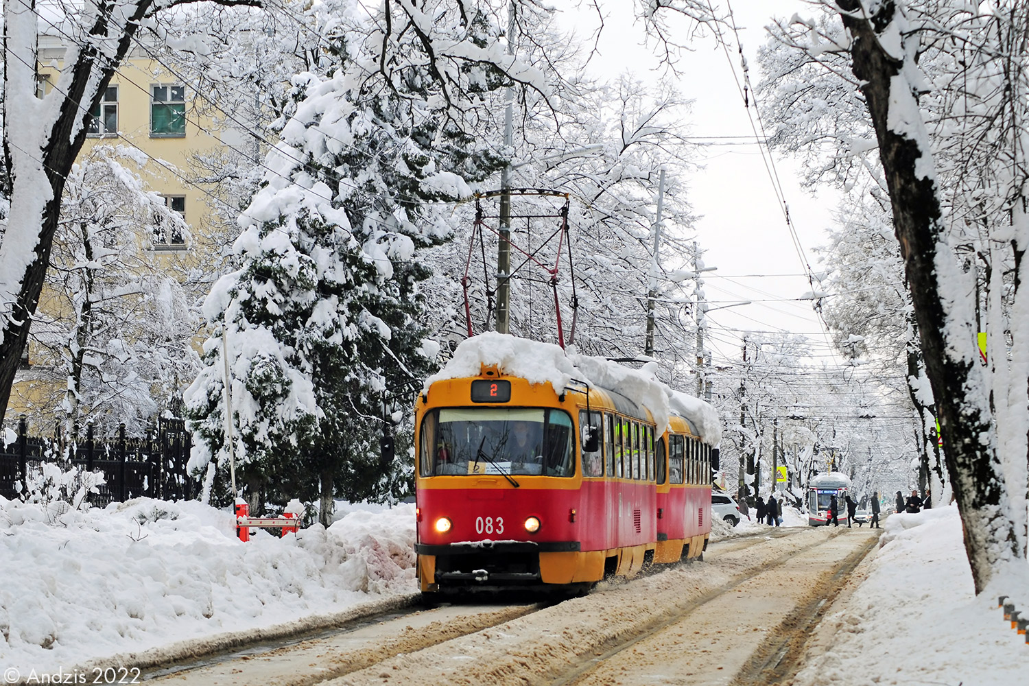 Краснодар, Tatra T3SU № 083