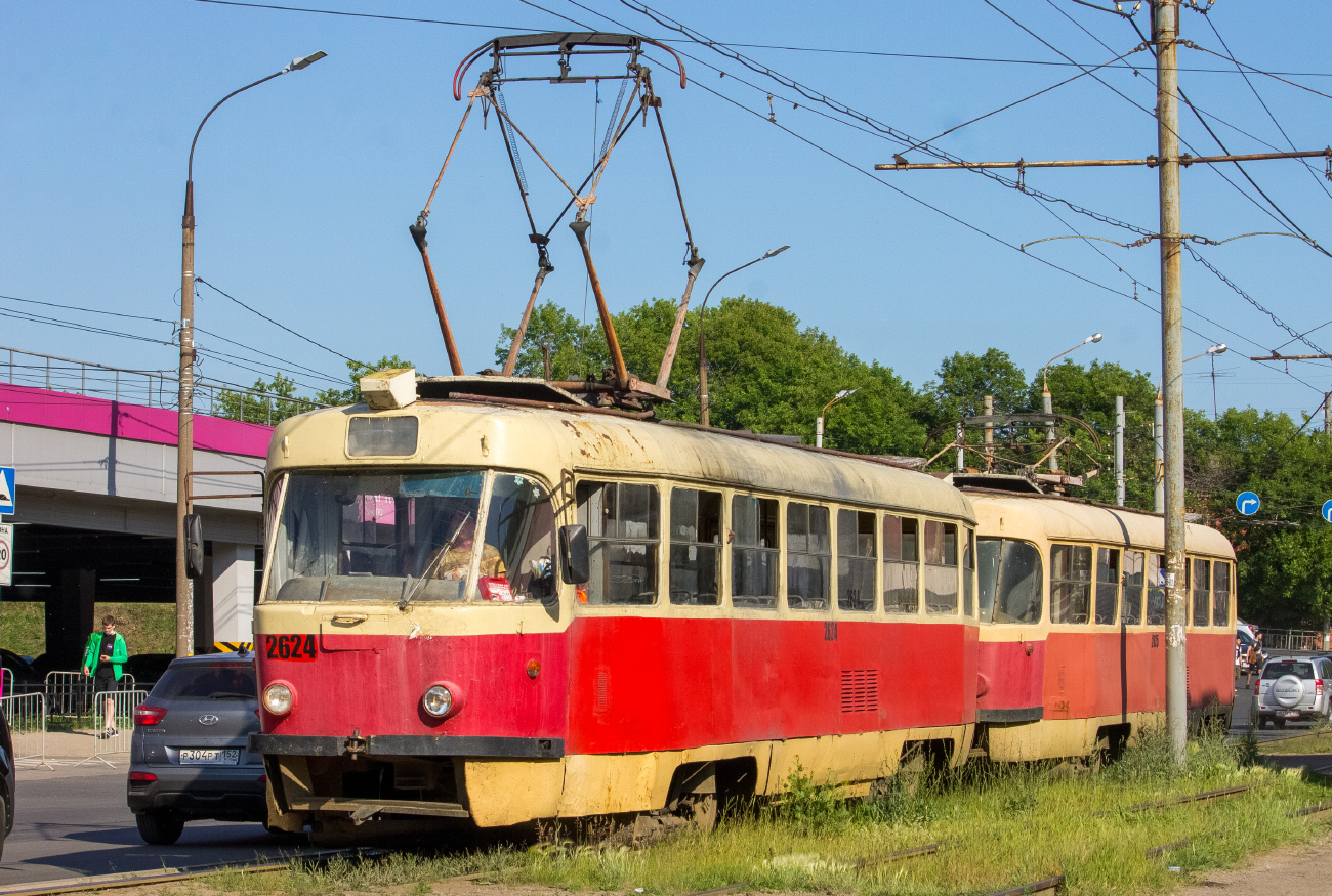 Нижний Новгород, Tatra T3SU № 2624