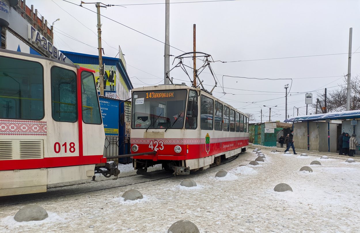 Zaporijjea, Tatra T6B5SU Nr. 423