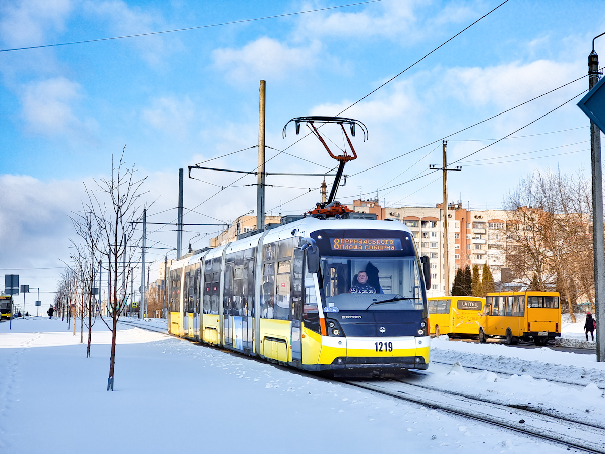 Львов, Electron T5L64 № 1219