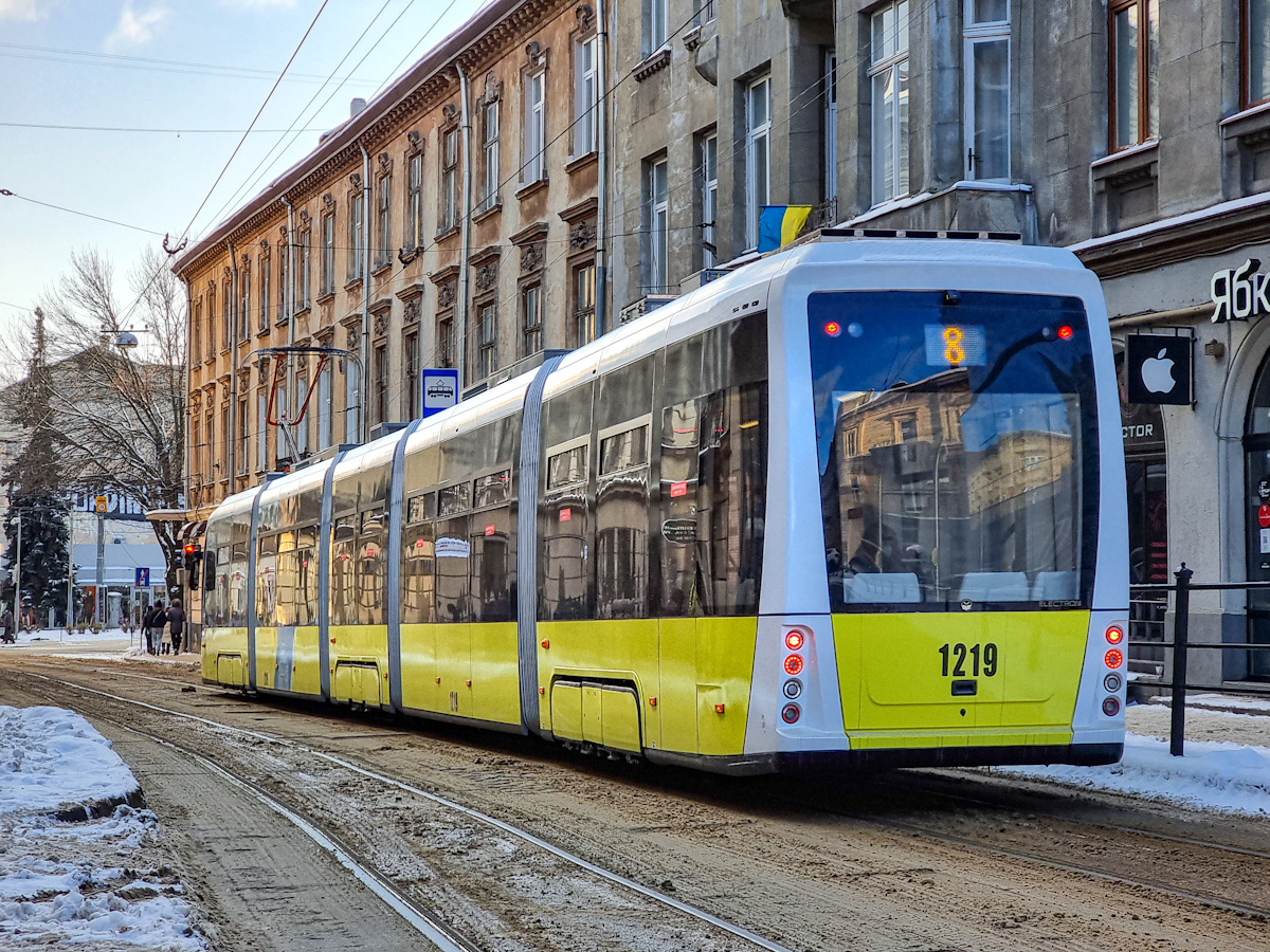 Львов, Electron T5L64 № 1219