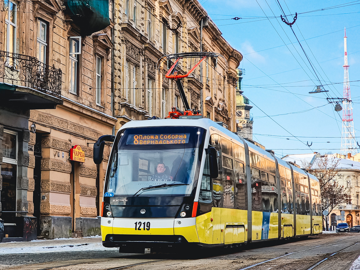 Львов, Electron T5L64 № 1219
