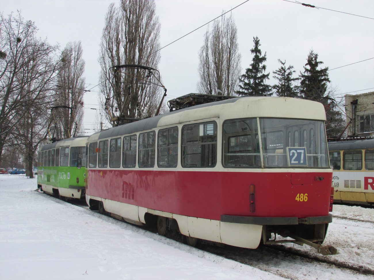 Харьков, Tatra T3A № 486