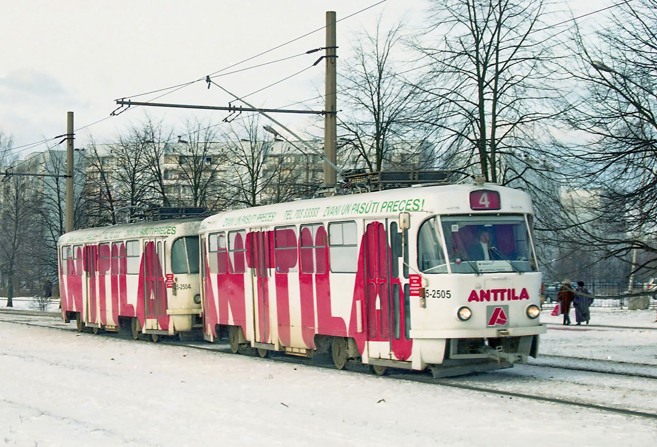 Рига, Tatra T3A № 5-2505